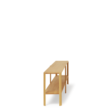 Leaf hylle 2 hyller 57x200 cm - Eik - Form & Refine