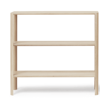Leaf hylle 3 hyller 92x100 cm - Hvit eik - Form & Refine