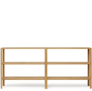 Leaf hylle 3 hyller 92x200 cm - Eik - Form & Refine