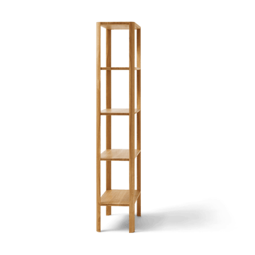 Leaf hylle 5 hyller 55x162 cm - Eik - Form & Refine