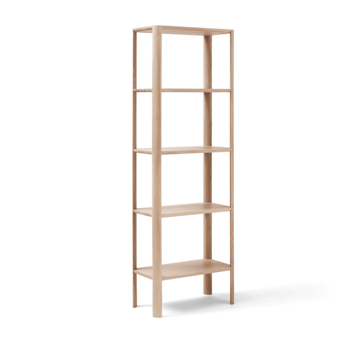 Leaf hylle 5 hyller 55x162 cm - Hvit eik - Form & Refine