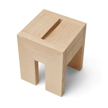 Monolith sidebord - Ask, 29x29x36 cm - Form & Refine