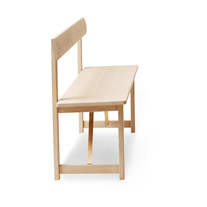 Posisjon benk 155 cm, Eik-messing Form & Refine