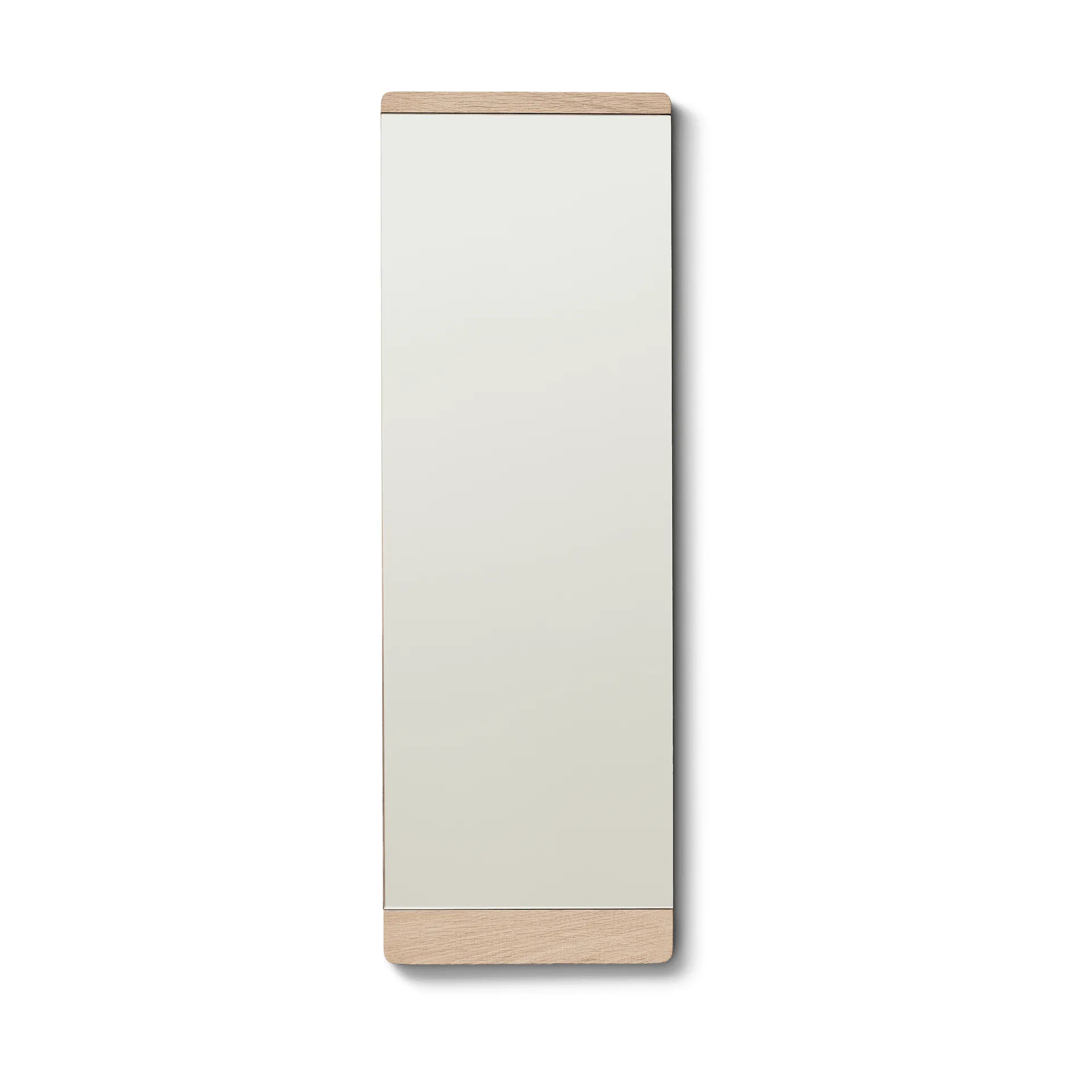 Rim veggspeil 35x110 cm, Hvit eik Form & Refine