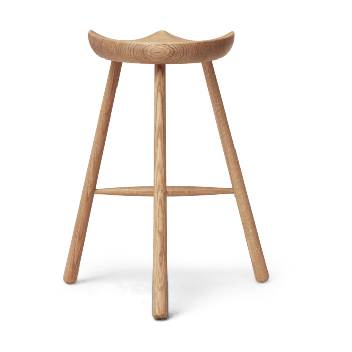 Shoemaker Chair stol Nr. 68, Hvitoljet eik Form & Refine