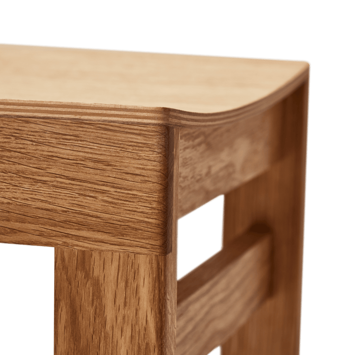 Sonder krakk 47,5 cm, Eik Form & Refine