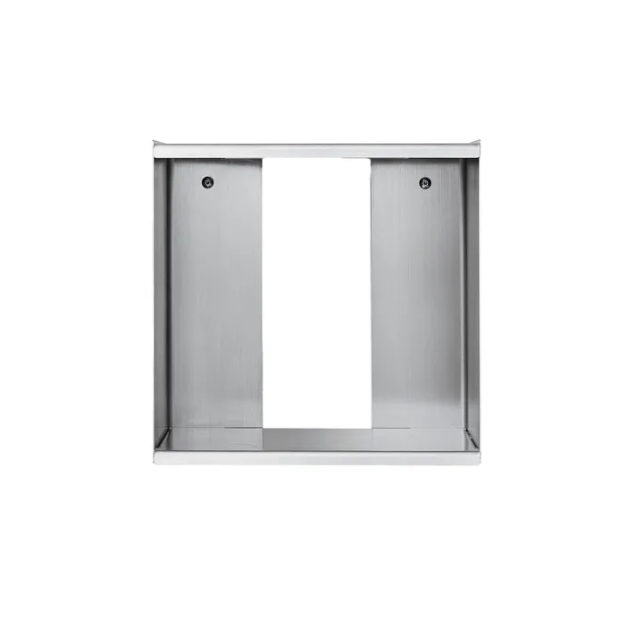 Taper Cube Box vegghylle - Rustfritt stål, 34x35 cm - Form & Refine