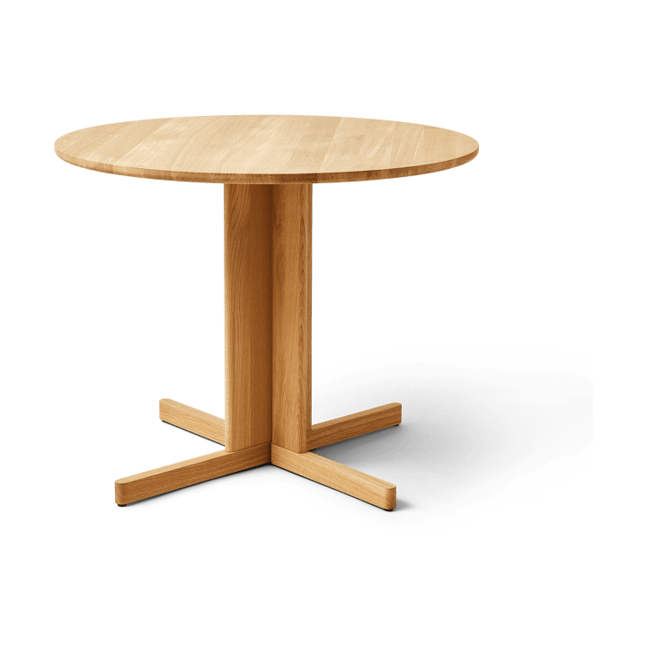 Trefoil spisebord Ø90 cm - Eik - Form & Refine
