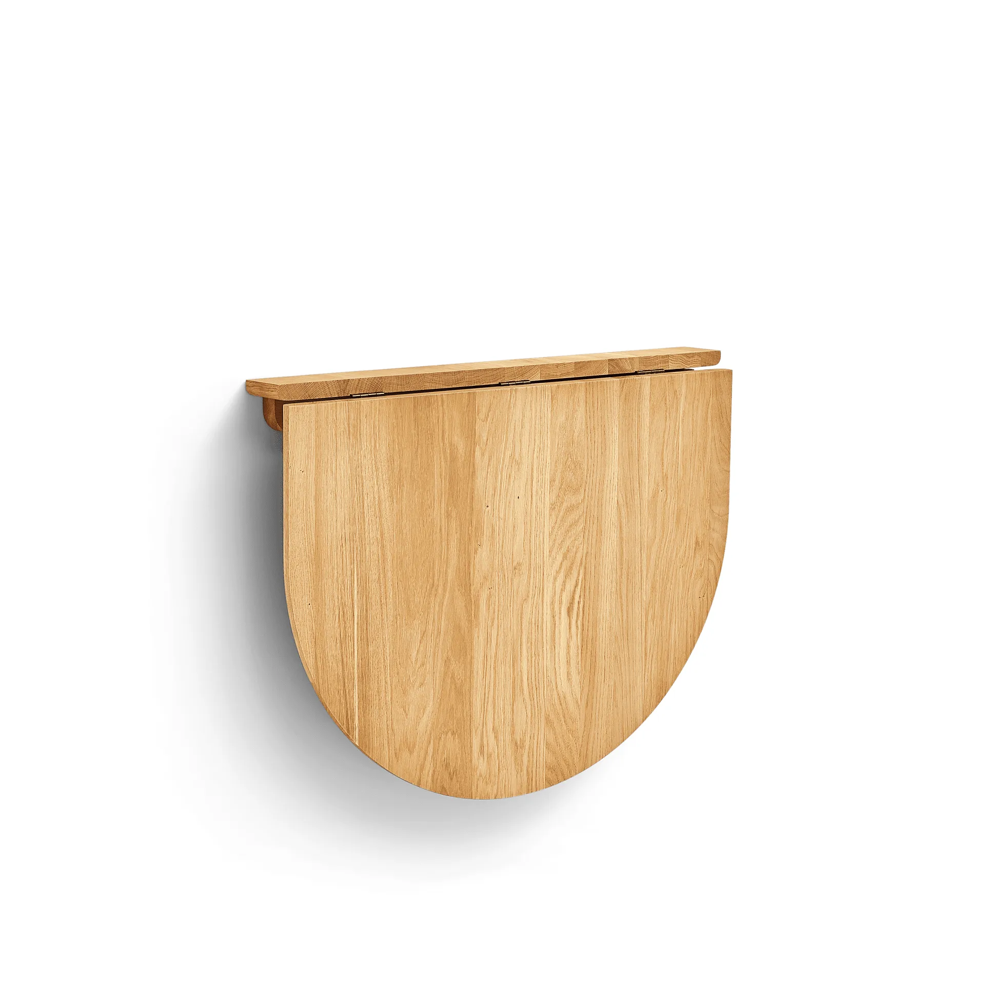 Trefoil veggmontert bord, Eik Form & Refine