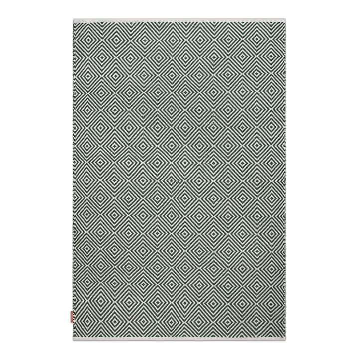 Diamond teppe 140x200 cm - Green - Formgatan