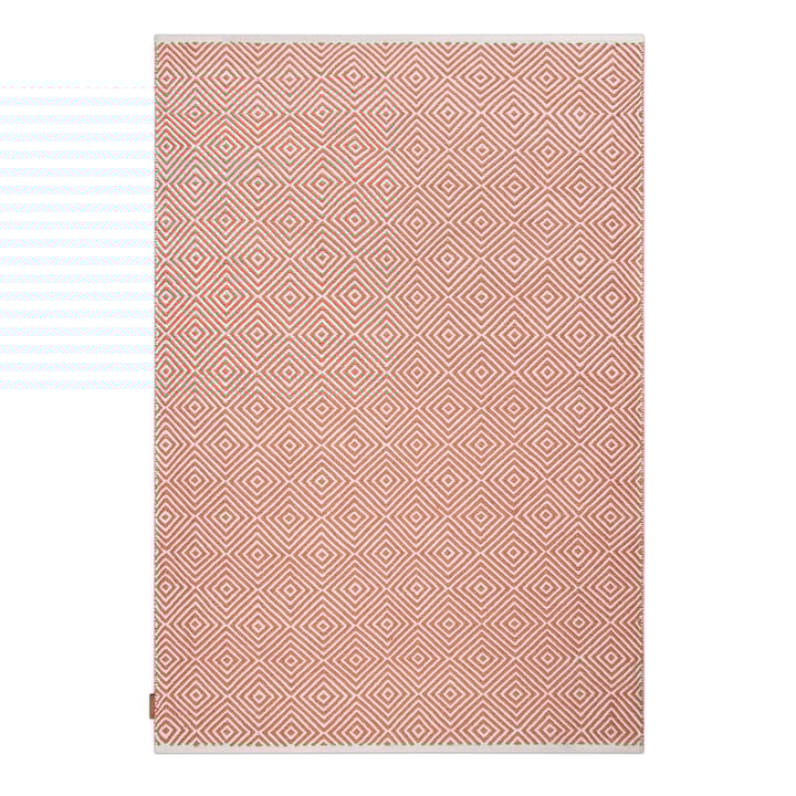 Diamond teppe 170x230 cm - Burnt orange - Formgatan