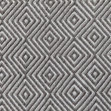 Diamond teppe 170x230 cm - Grey - Formgatan