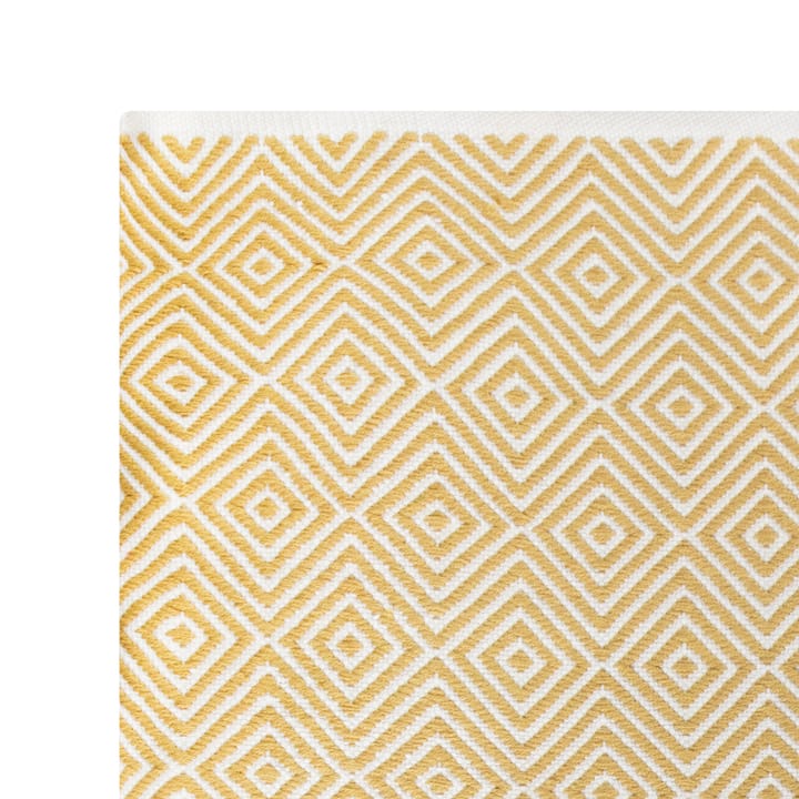 Diamond teppe 170x230 cm - Yellow - Formgatan