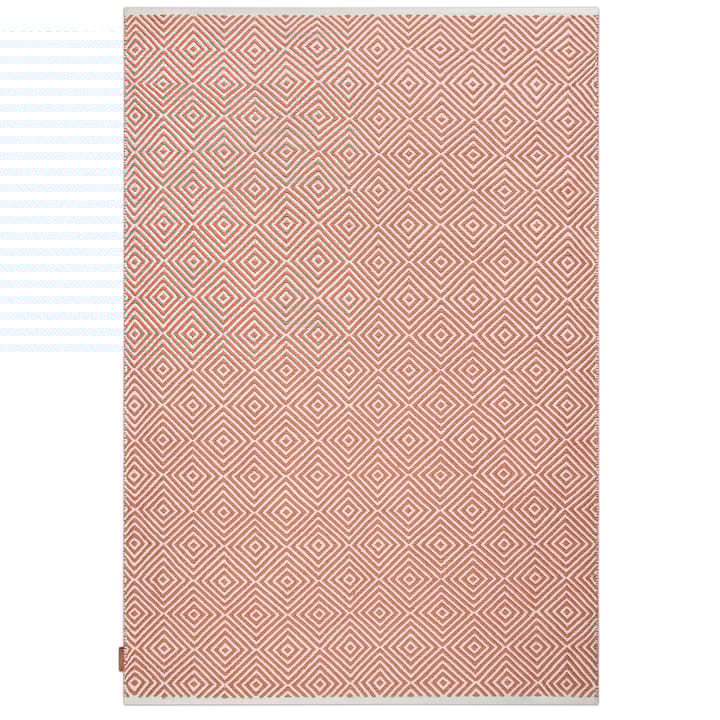 Diamond teppe 200x300 cm - Burnt orange - Formgatan