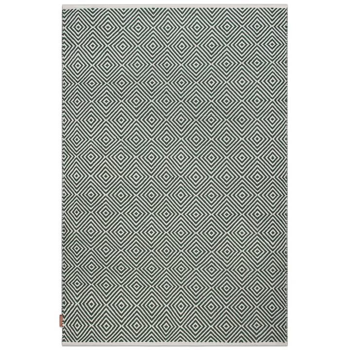 Diamond teppe 200x300 cm - Green - Formgatan