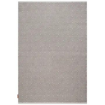 Diamond teppe 200x300 cm - Grey - Formgatan