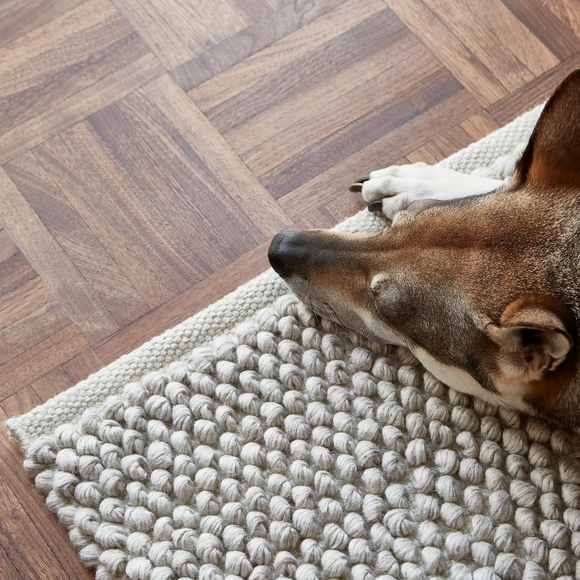 Loop teppe 70x200 cm, Ivory Formgatan