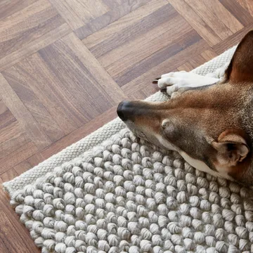 Loop teppe 70x200 cm - Ivory - Formgatan