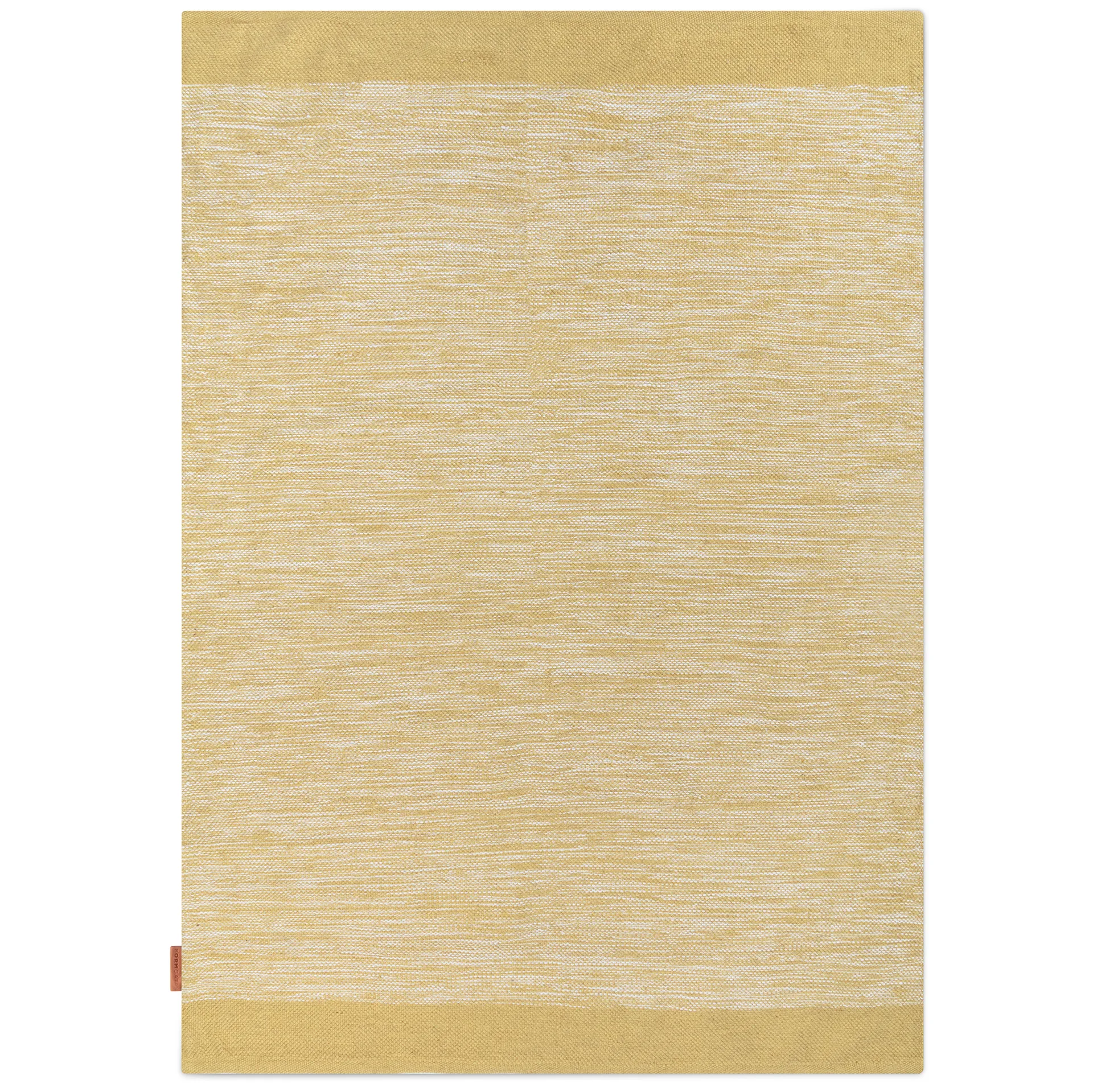 Melange teppe 200x300 cm, Dusty yellow Formgatan