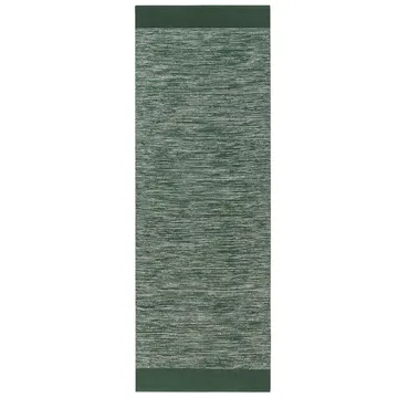 Melange teppe 70x200 cm - Green - Formgatan