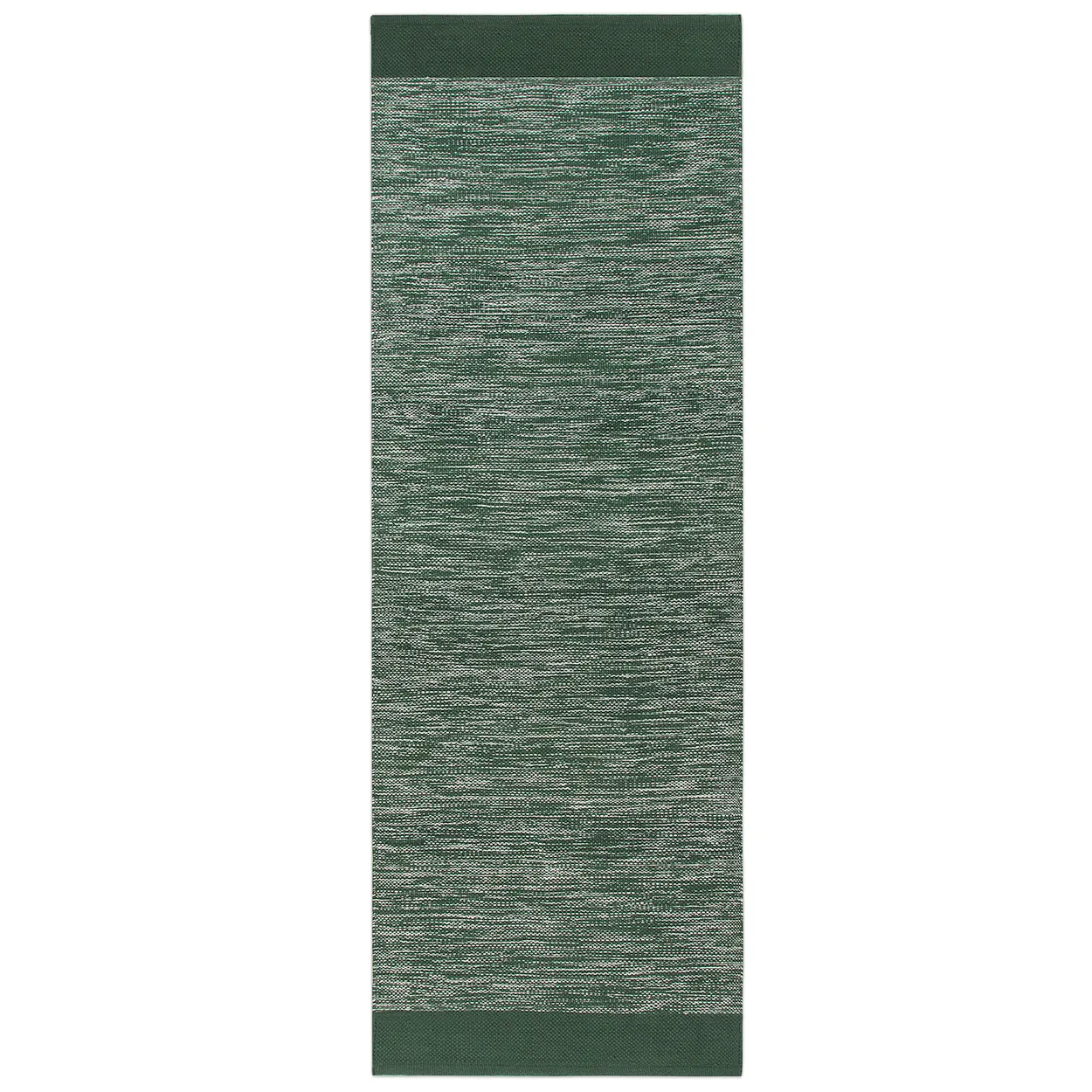 Formgatan Melange teppe 70x200 cm Green | Skandinavisk Design | Plasttepper | Grønn
