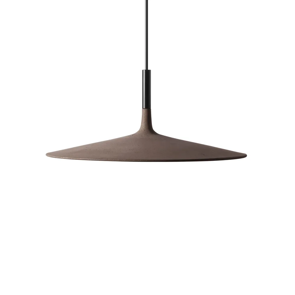 Aplomb Large pendel, Brun betong Foscarini