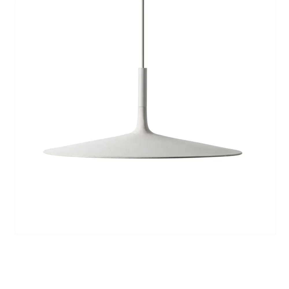 Aplomb Large pendel, Hvit betong Foscarini
