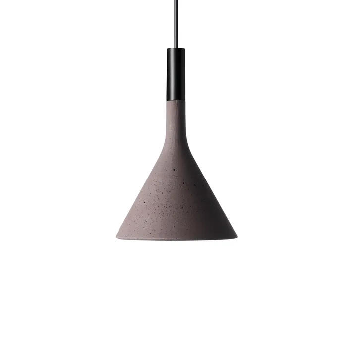 Aplomb mini pendel - brun, marrone betong - Foscarini