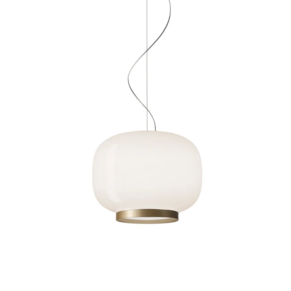 Chouchin 1 Reverse pendel, hvit/gull Foscarini