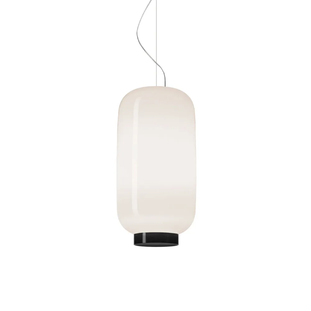 Chouchin 2 Reverse pendel, hvit/svart Foscarini
