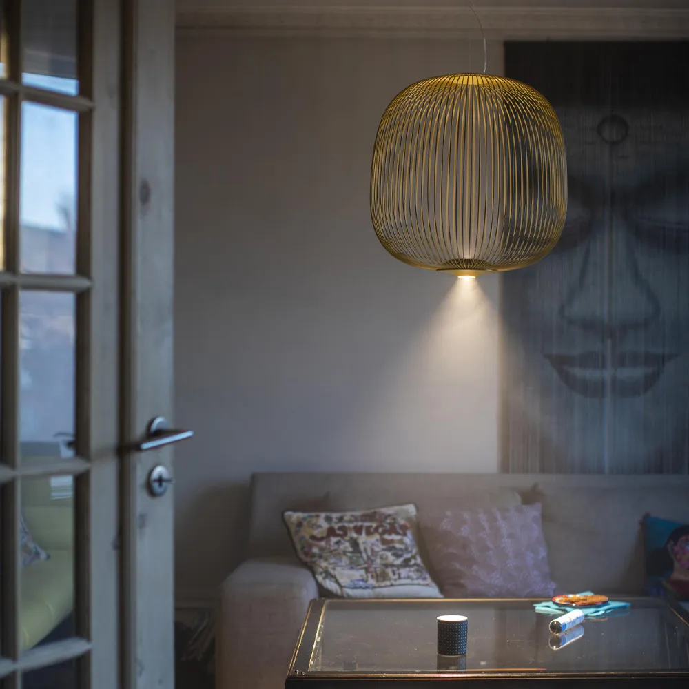 Spokes 2 pendel, hvit Foscarini