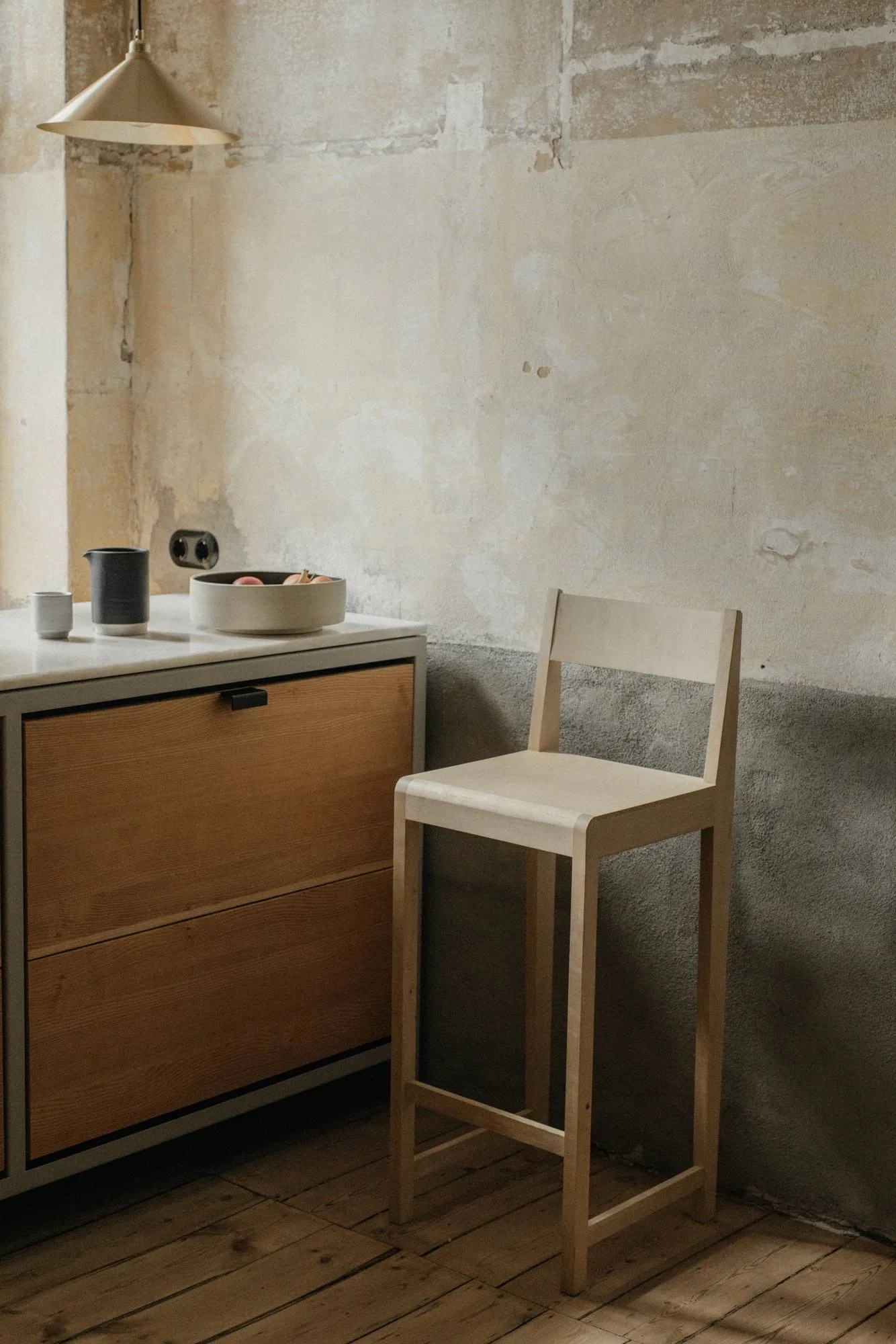 Bar Chair 01 barstol, Bjørk, 76 cm FRAMA