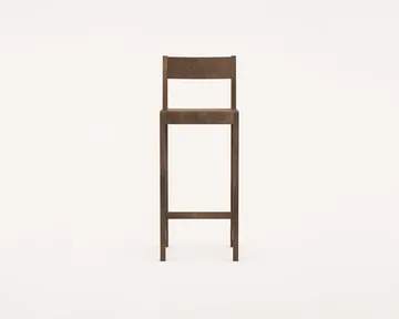 Bar Chair 01 barstol - Mørkebrun bjørk, 76 cm - FRAMA