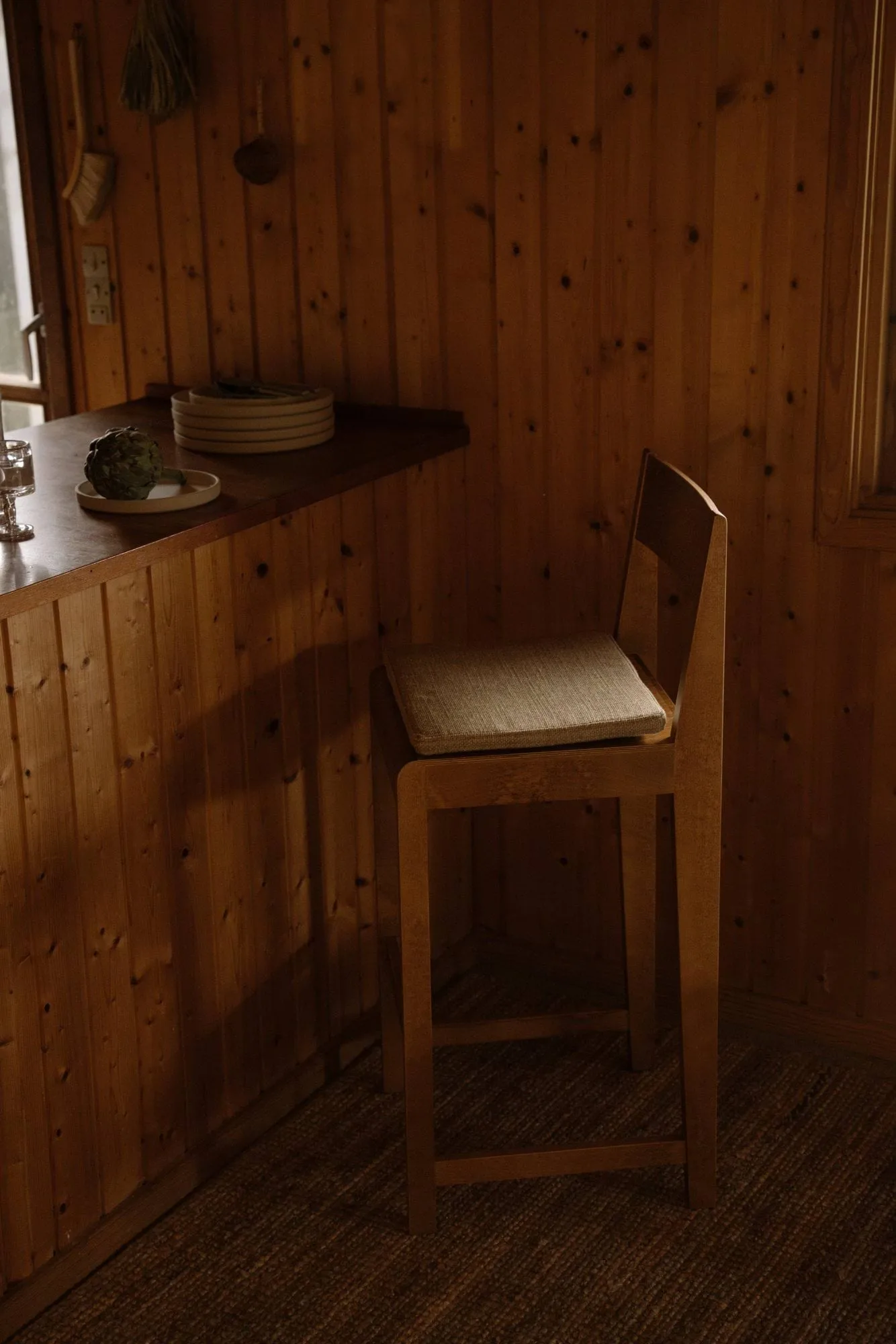 Bar Chair 01 pute til barstol, Camel, 32x40x4 cm FRAMA