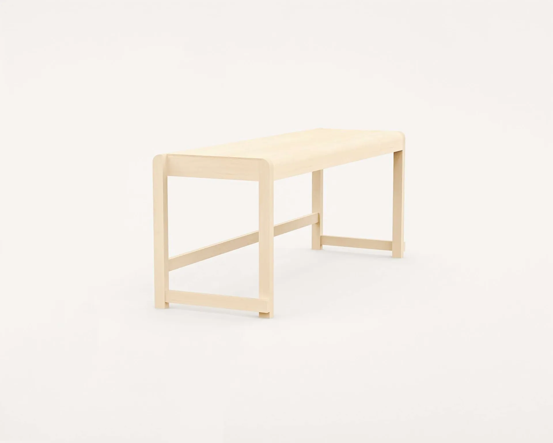Bench 01 benk, Bjørk, 114,6x37x46 cm FRAMA