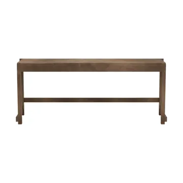 Bench 01 benk - Mørkebrun bjørk, 114,6x37x46 cm - FRAMA