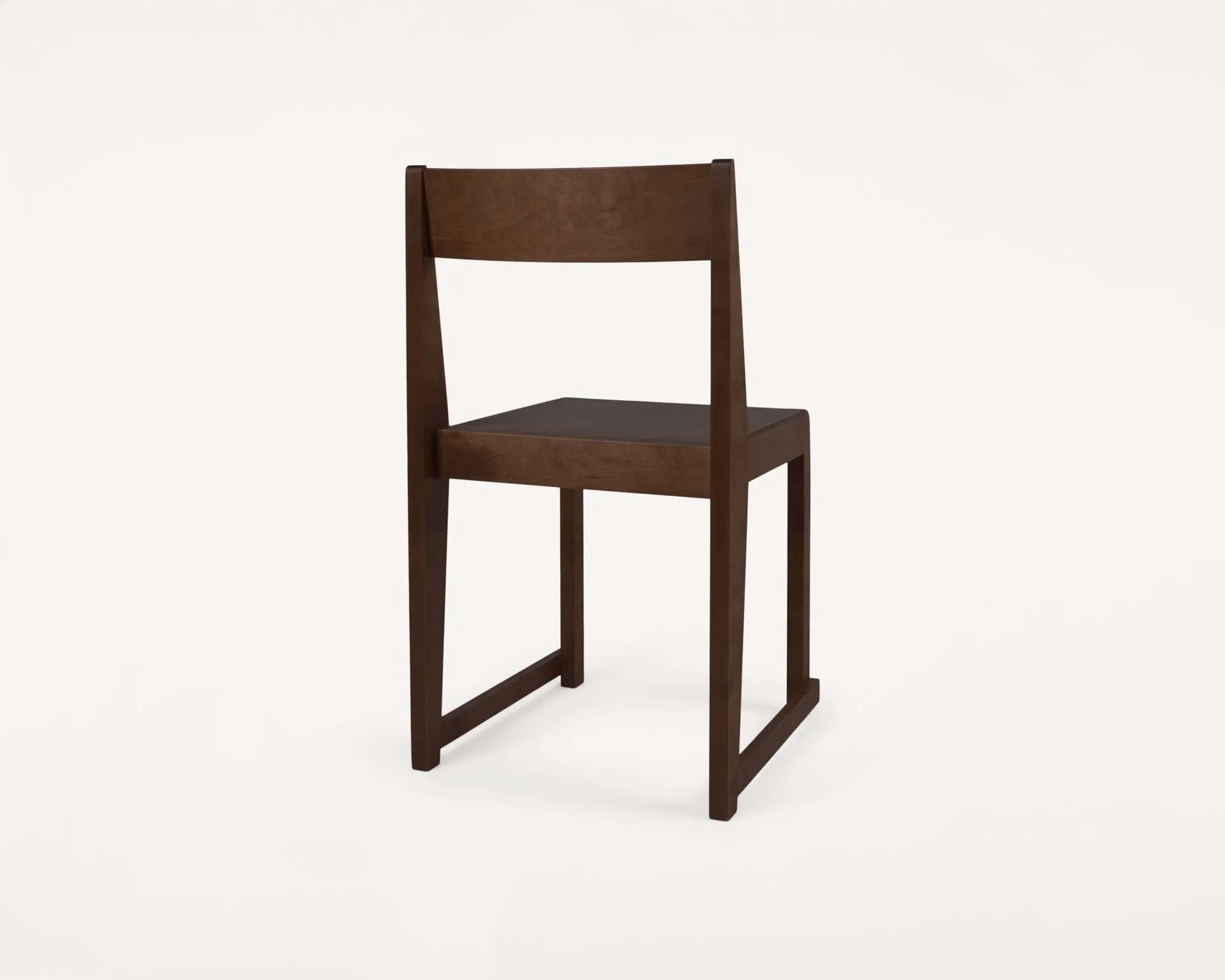 Chair 01 stol, Mørkebrun bjørk FRAMA