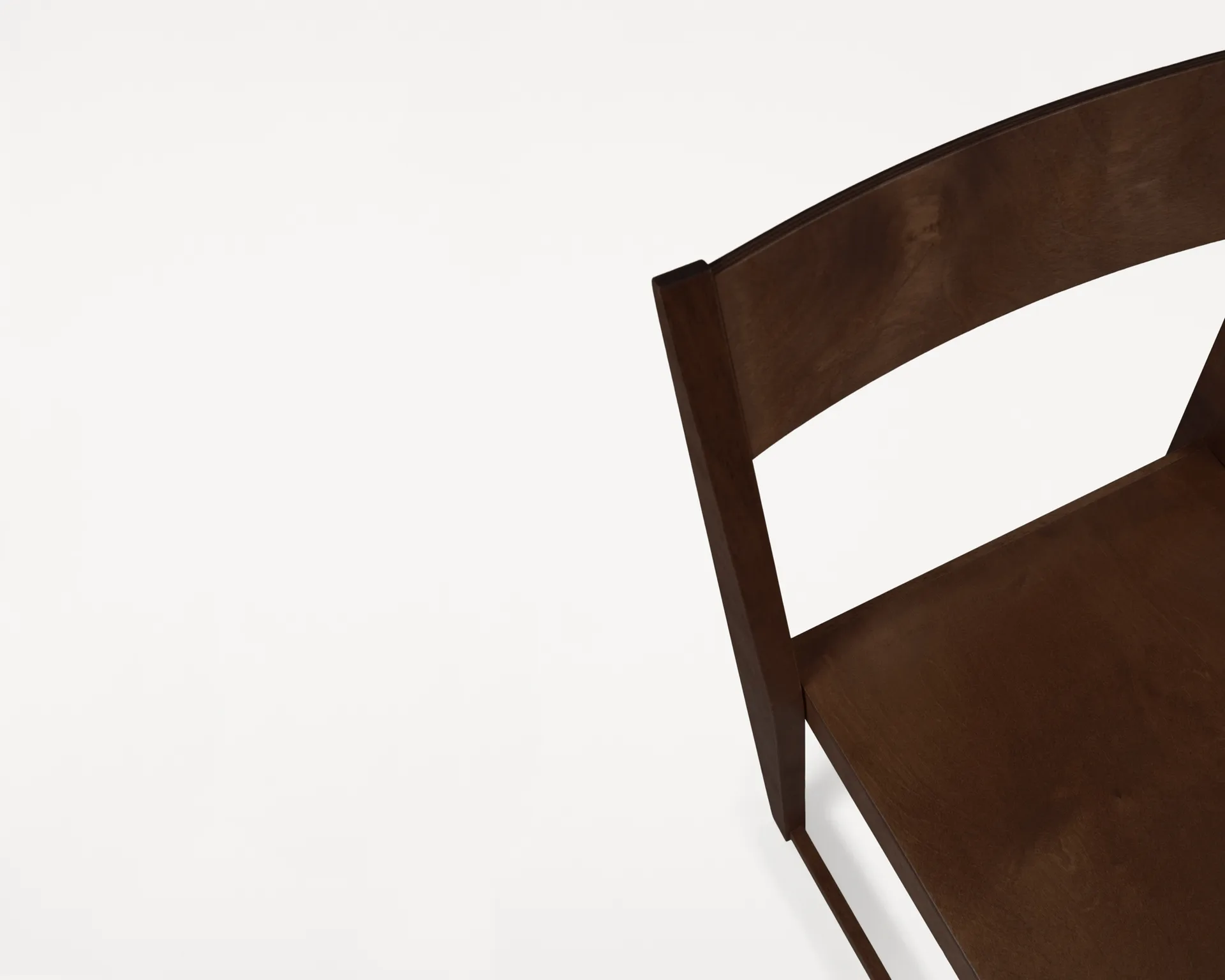 Chair 01 stol, Mørkebrun bjørk FRAMA