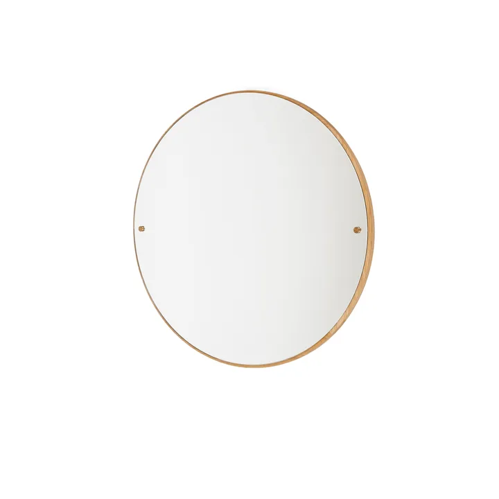 CM Circle spegel - Eik, small, Ø45 cm - FRAMA