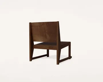 Easy Chair 01 loungestol - Mørkebrun bjørk - FRAMA