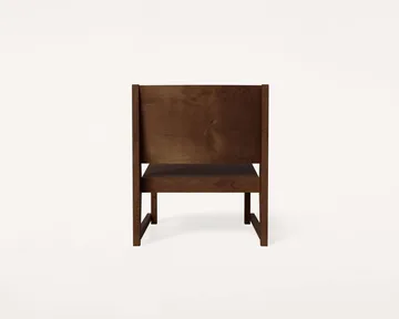 Easy Chair 01 loungestol - Mørkebrun bjørk - FRAMA