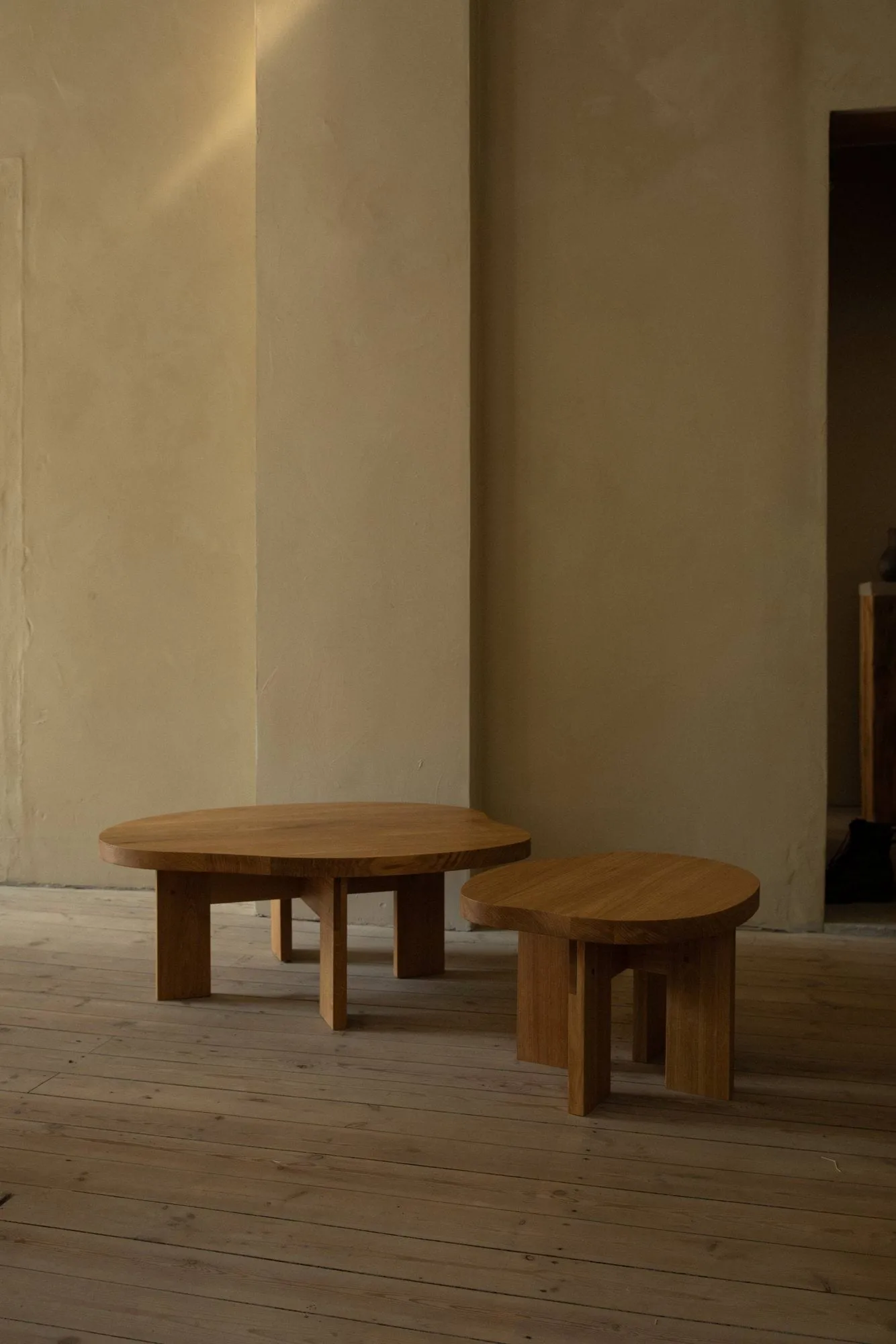 Farmhouse Pond sofabord, Eik, 78x93,6x37 cm FRAMA