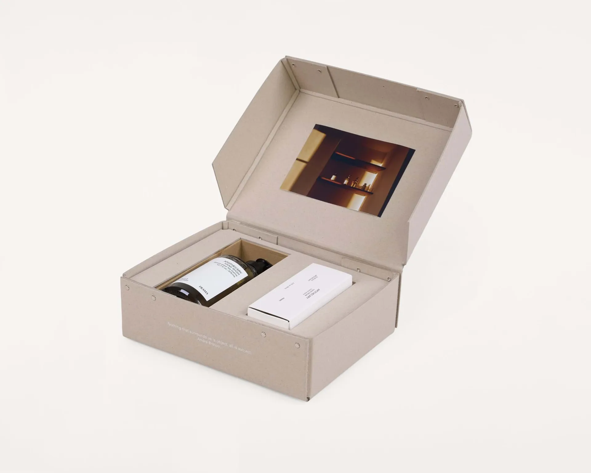FRAMA gavesett håndsåpe + håndkrem, Apothecary FRAMA