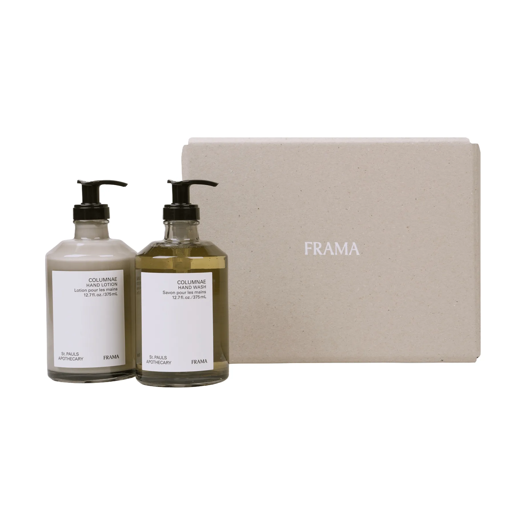 FRAMA gavesett håndsåpe + håndlotion, Columnae FRAMA