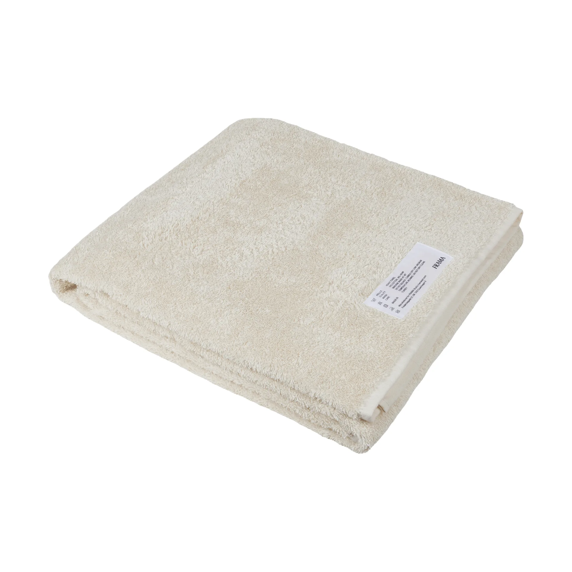 Heavy Towel badelaken 150x100 cm, Bone white (hvit) FRAMA