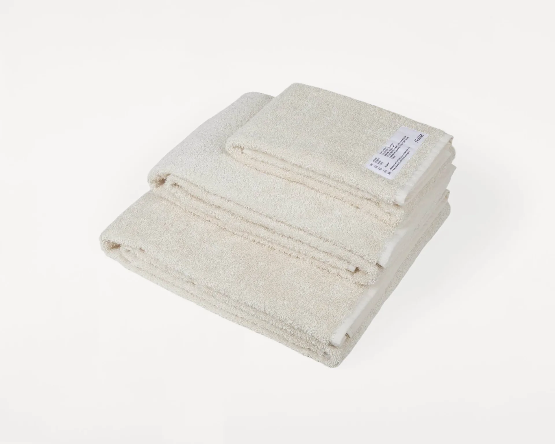 Heavy Towel badelaken 150x100 cm, Bone white (hvit) FRAMA