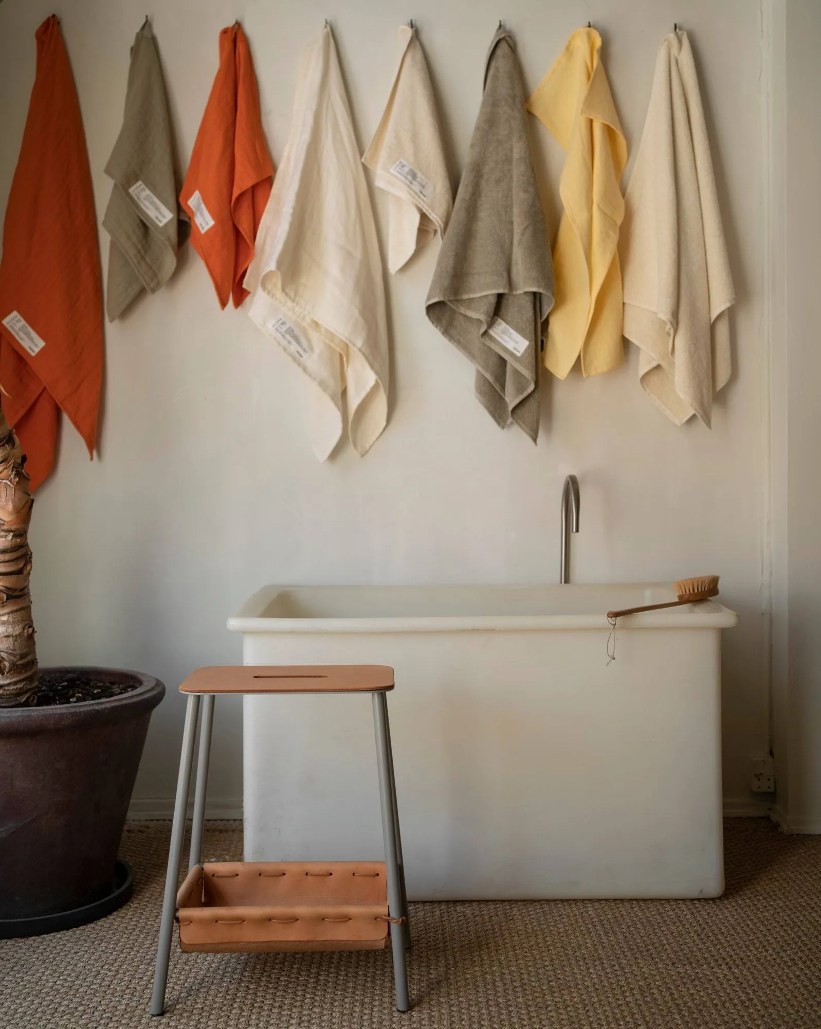 Heavy Towel badelaken 150x100 cm, Burnt orange (orange) FRAMA