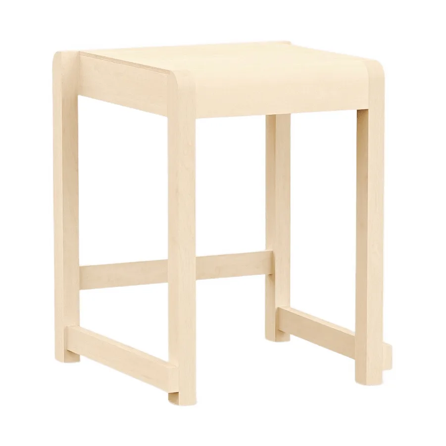 Low Stool 01 krakk, Bjørk FRAMA