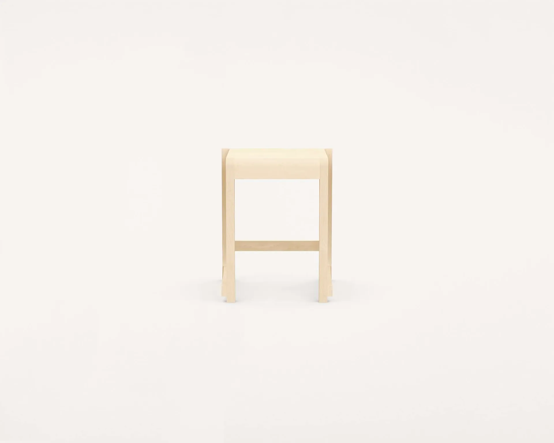 Low Stool 01 krakk, Bjørk FRAMA