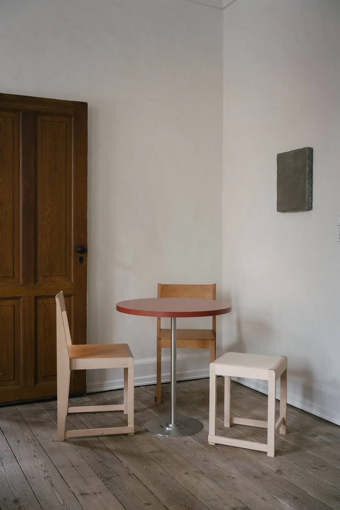 Low Stool 01 krakk, Bjørk FRAMA